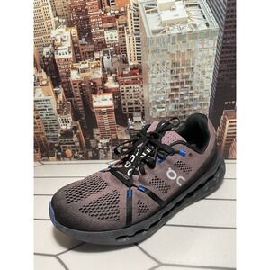 On Cloud Cloudsurfer Shoes Mens Size 11 Black/Cobalt Running Sneakers Athletic